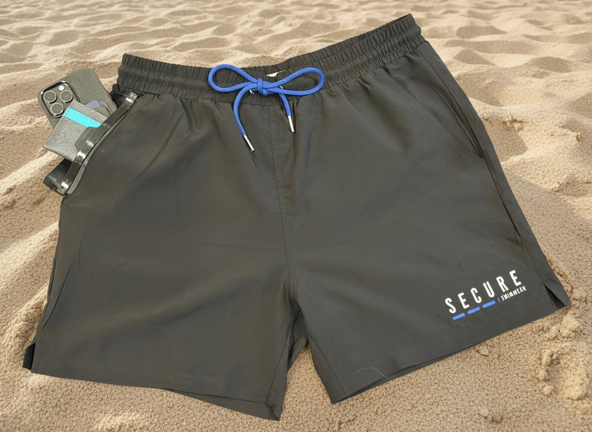 beach swimwear with secure storage